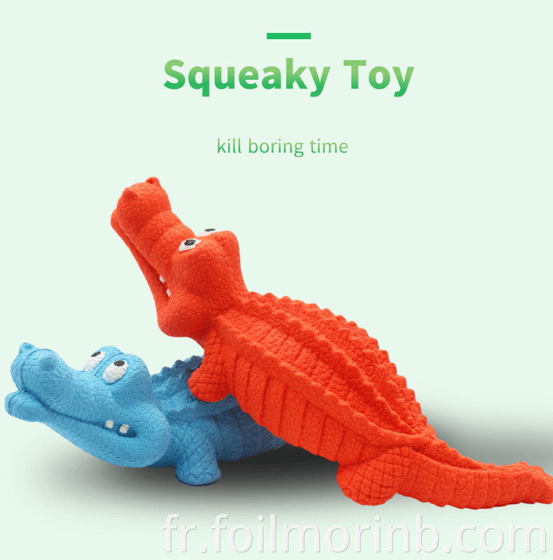 Interactive Squeak Dog Toy